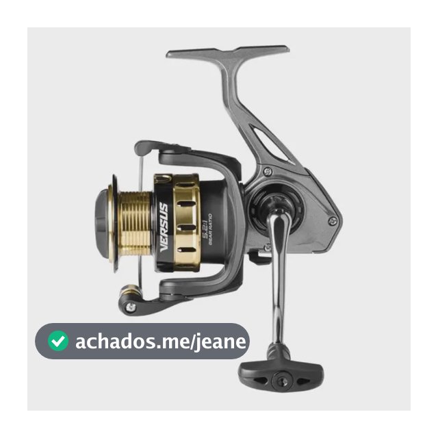Molinete Marine Sports Versus 3000 Drag 6,5kg Rec 5.0:1 Cinza Direito/esquerdo