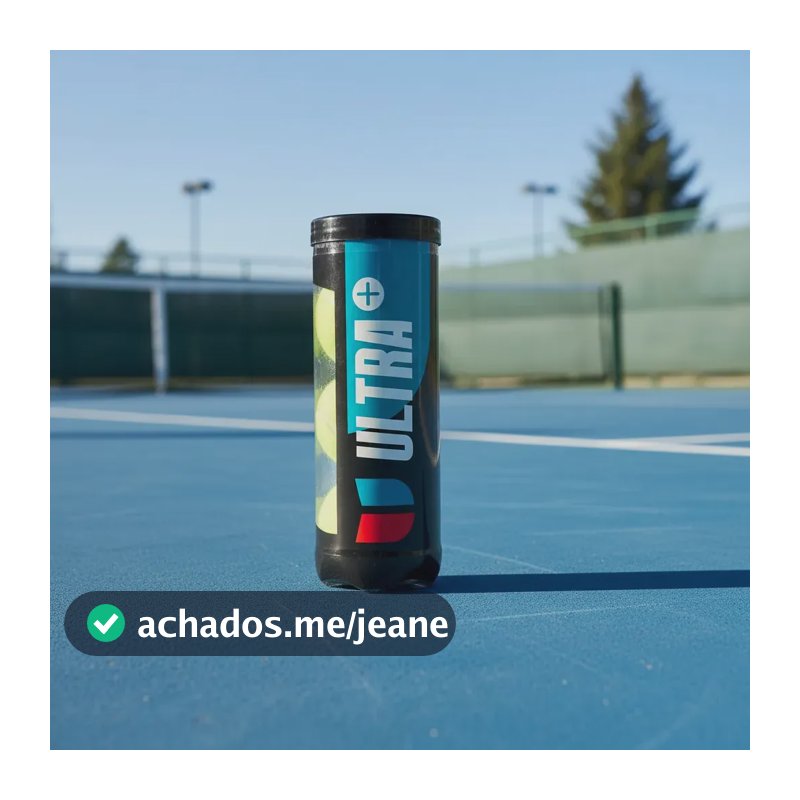 Bola De Tênis Ultra+ Tubo Com 03 Bolas