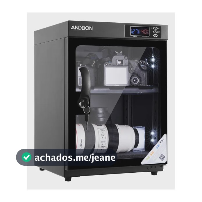 Gabinete 30l Dry Box Desumidificador Para Equip. Foto/video