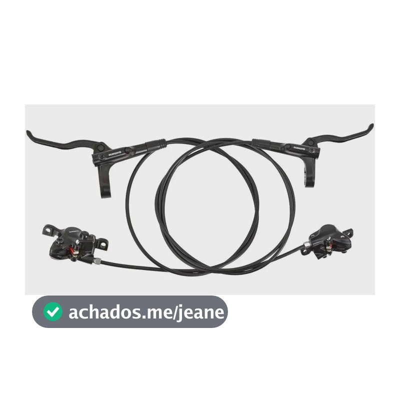 Freio A Disco Hidráulico Shimano Mt200 Preto