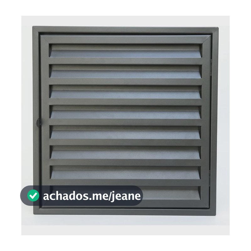 Porta Alçapão 60x60 Em Aço Ventilado Portinhola Abrigo Laje 0