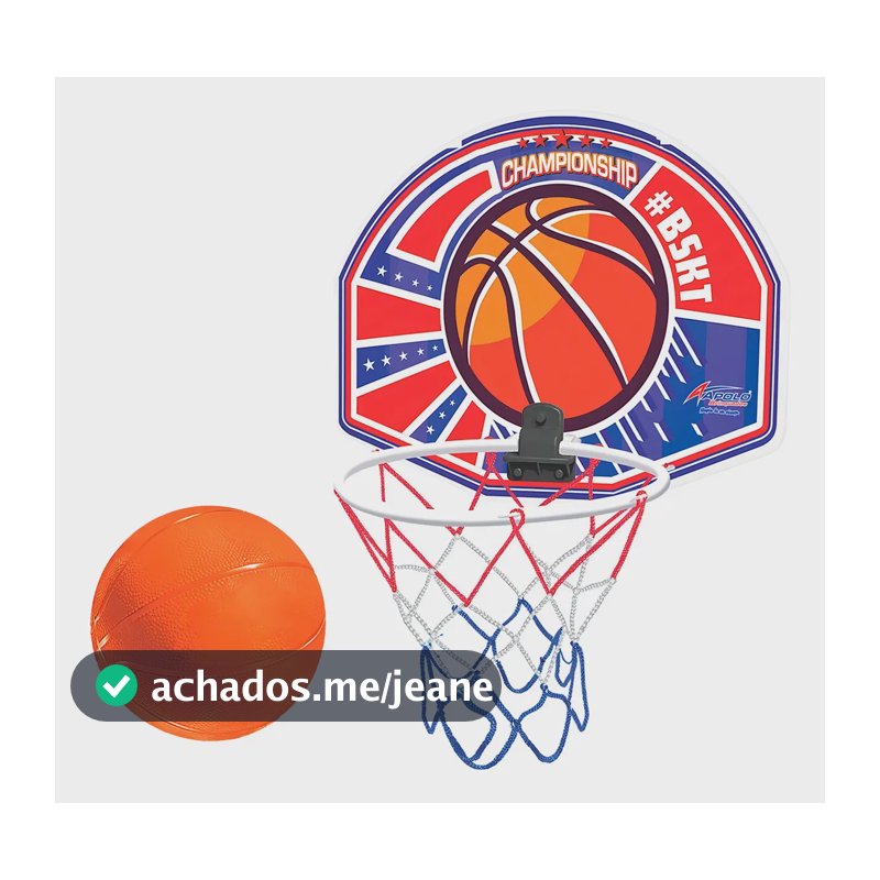 Tabela De Basquete Com Bola Infantil - Apolo Brinquedos