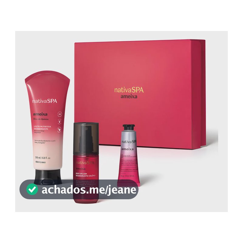 O Boticário Nativa Spa Ameixa ( 3 Itens )