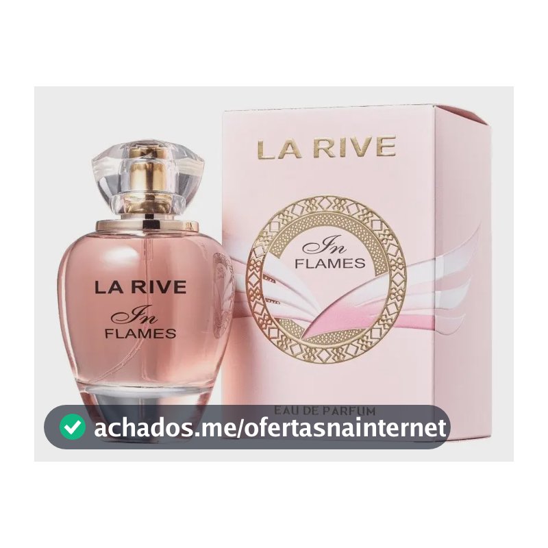 Perfume Feminino In Flames Eau De Parfum 90ml La Rive