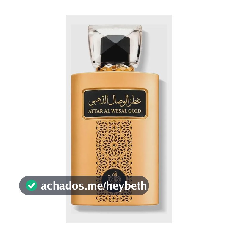 Perfume Al Wataniah Attar Al Wesal Gold Edp Masculino -100ml