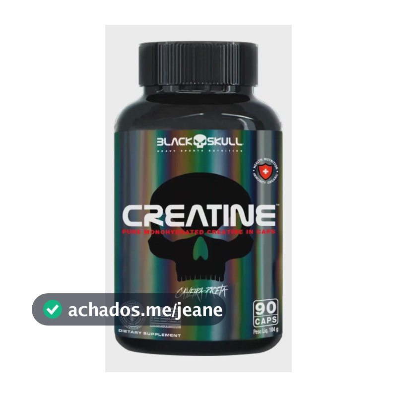 Creatine Caps - Black Skull Black Skull N/a
