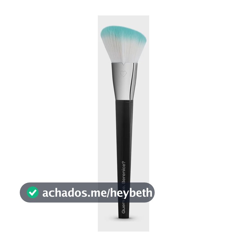 Quem Disse Berenice - Pincel Para Blush Cor Preto