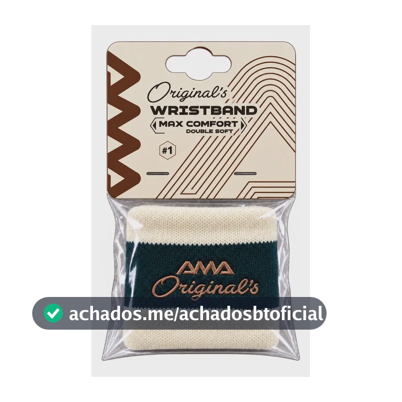 Munhequeira Ama Sports Original's Restro Par Verde Unico