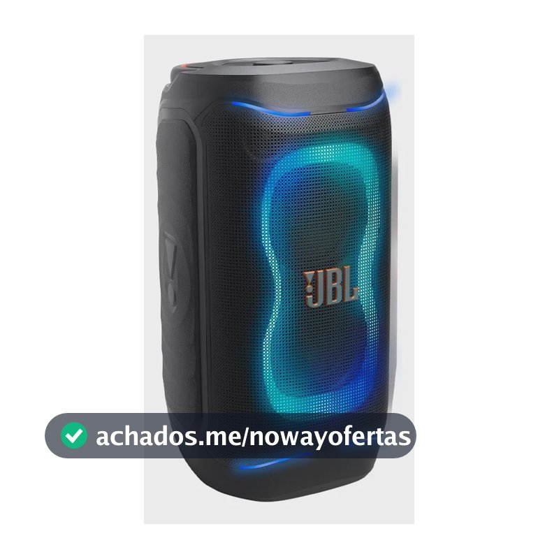 Caixa De Som Bluetooth Jbl Partybox Club 130 Com 200w De Pot Preto 127/220v