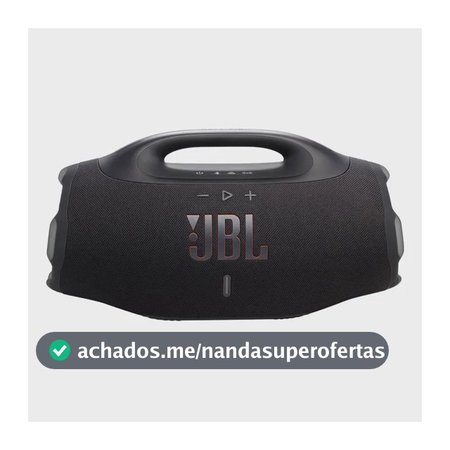 Caixa De Som Bluetooth JBL Boombox 4 PRETA