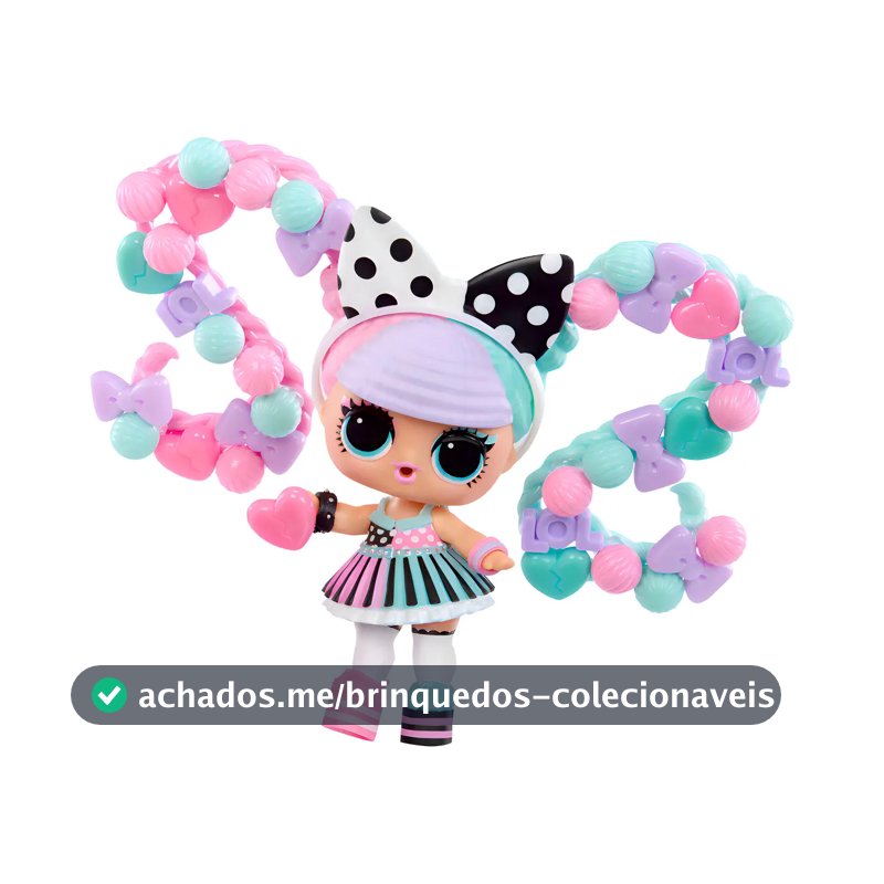 Penteados De Bonecas Lol Surprise Fashion Com Acessórios