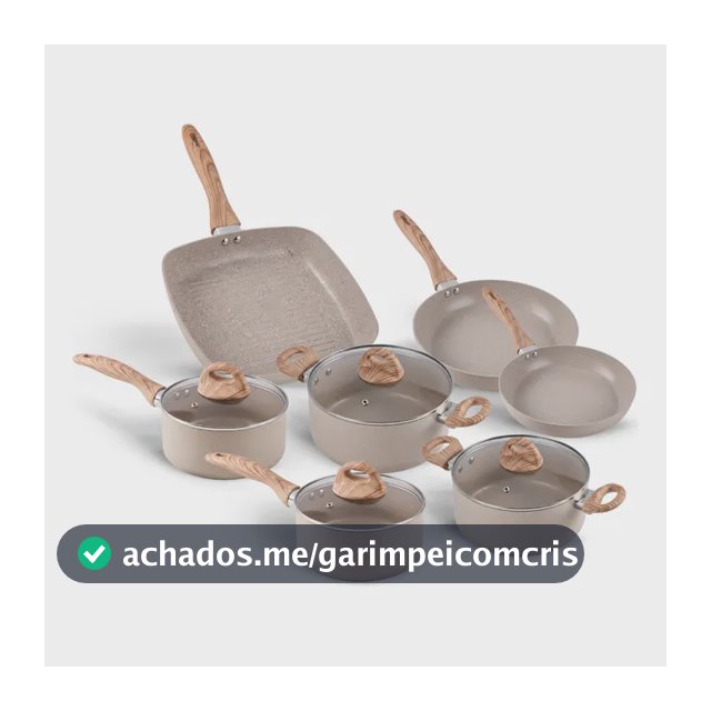 Jogo De Panelas 7 Ceramic Life Smart Plus Areia Brinox Areia