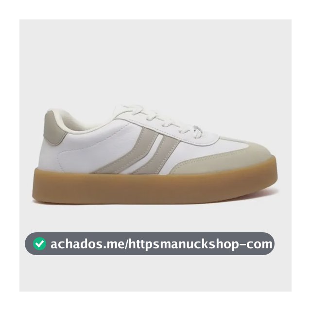 Tenis Vizzano 1444-100 Casual Original Confortavel Estiloso Branco 34 Br