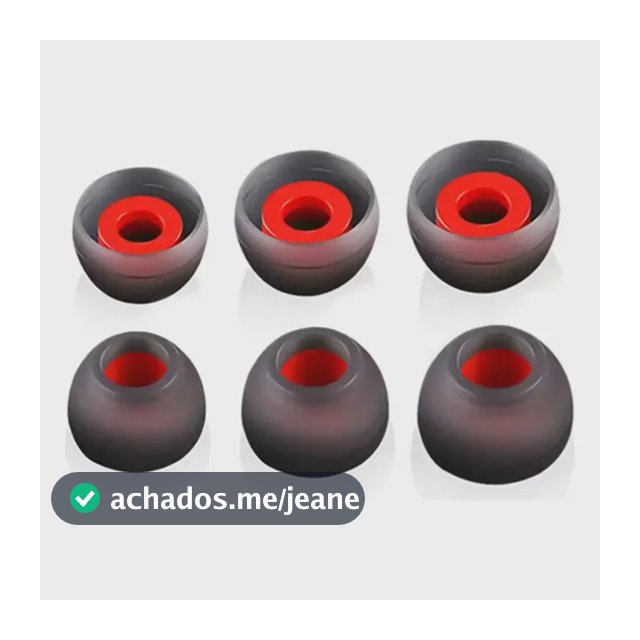 Borrachinhas Eartips Para Fone De Ouvido In Ear Universal