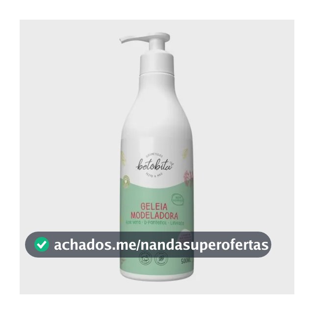 Geleia Modeladora De Cachos Betobita - 500ml