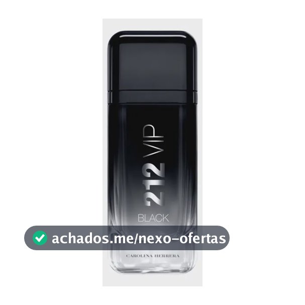 Perfume Carolina Herrera 212 VIP Black Eau de Parfum 200 ml masculino