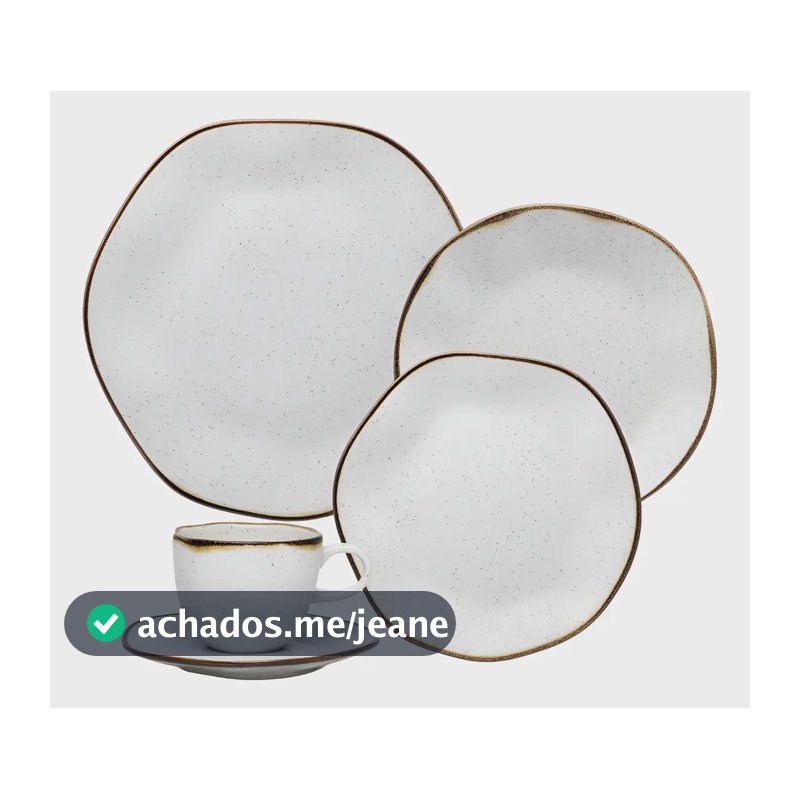 Aparelho De Jantar E Chá 30 Pçs Oxford Ryo Maresia Cor Multicor