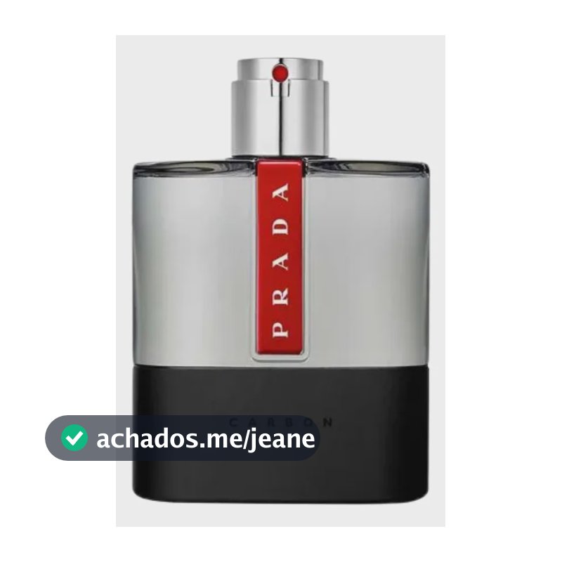 Prada Luna Rossa Carbon Edt 50ml-original+brinde