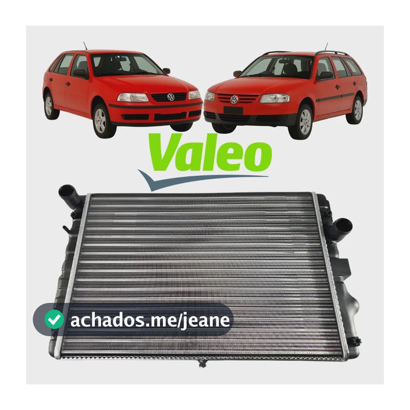 Radiador Gol 1.0 Mi Power At G2 G3 G4 Sem Ar Original Valeo
