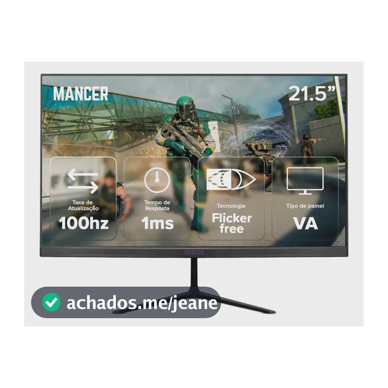 Monitor Gamer Mancer Horizon Z3b, 21.5 Pol, Va Fhd 1ms 100hz