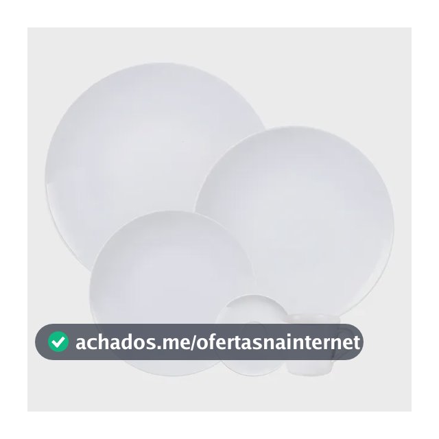 Aparelho De Jantar Tramontina Leonora Em Porcelana 20 Peças