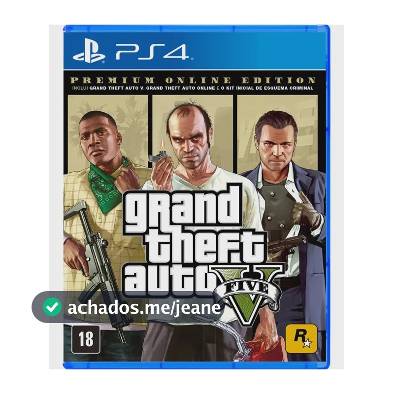 Gta V Premium Online Edition - Ps4