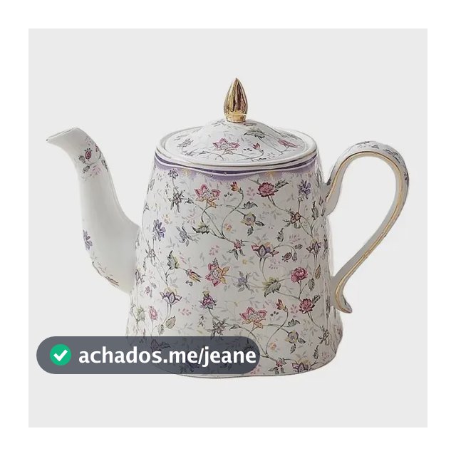 Bule De Chá E Cafeteira De Cerâmica Pastoral Fresh
