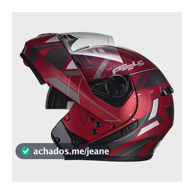 Capacete Moto Escamoteável U-rb2 Peels Articulado Robocop