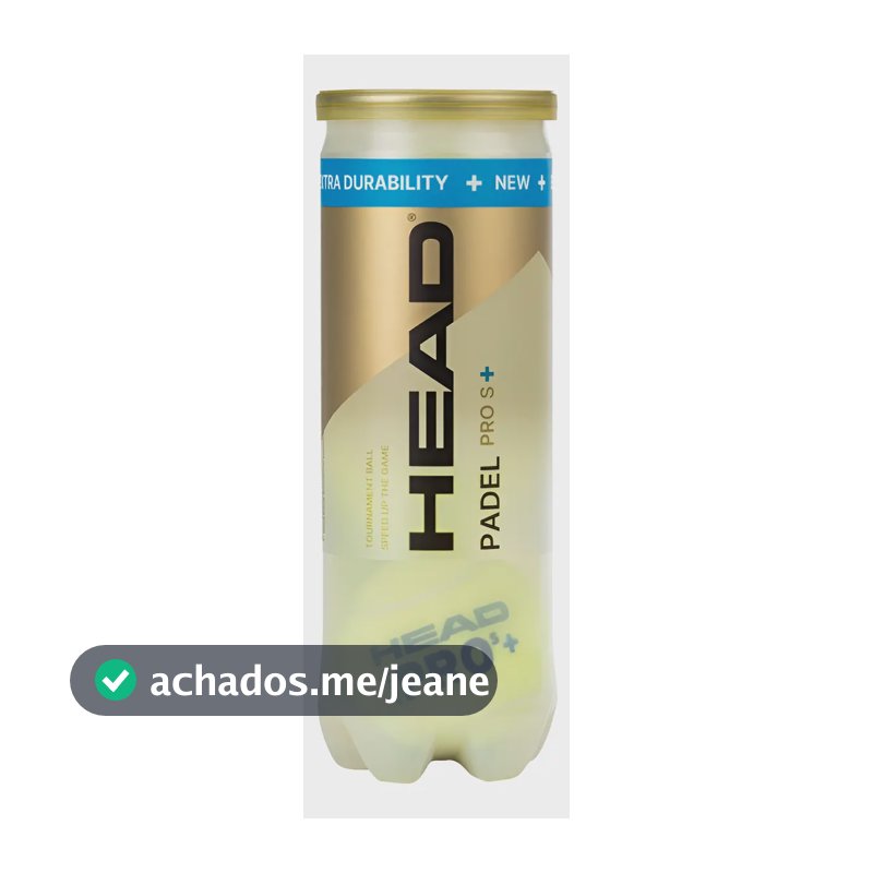 Bola De Padel Head Pro S + Torneios Extra Durável 3 Unidades Amarelo