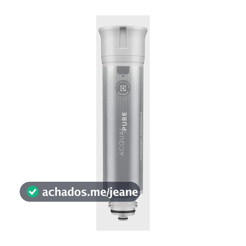 Electrolux Filtro de Água Refil Acqua Pure para Purificador PE12, Refil Duração 6 Meses ou 3000L