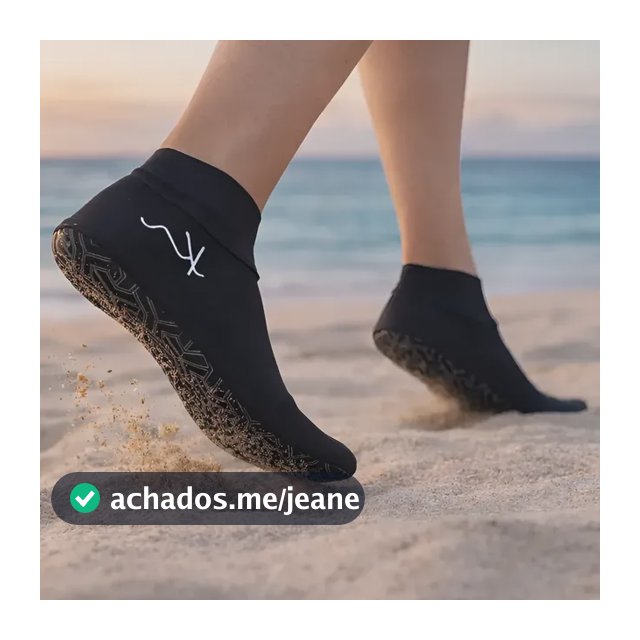 Meia Sapatilha Beachtenis Esportiva Areia Praia Neoprene
