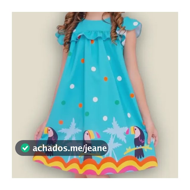 Vestido Infantil Menina Juvenil Feminino Rodado Festa Verão