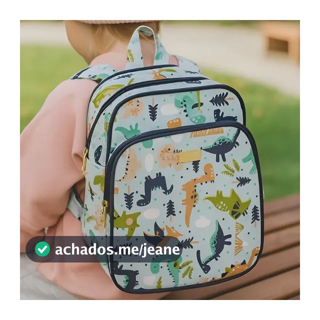Bolsa Bebê Espera Feliz - Enxoval De Maternidade Dinosauro