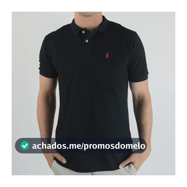 Camisa Polo Ralph Lauren Masculina Slim