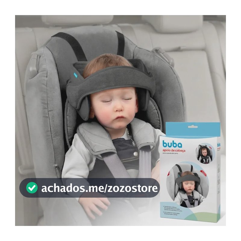 Apoio Protetor Cabeça Buba Cadeirinha Carro Regulavel Bebê