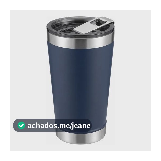 Copo Térmico De Inox Com Parede Dupla E Abridor De Garrafa 5