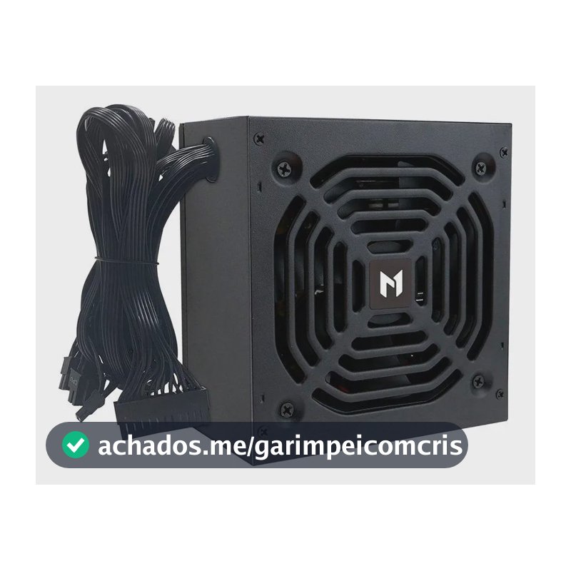 Fonte Mach1 Steady 750w 80 Plus Bronze Pfc Ativo Preto
