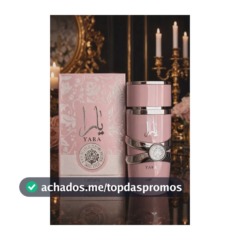 Perfume Yara Lattafa Feminino Original Árabe EDP