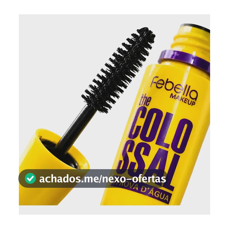 Rímel À Prova D'água Febella Colossal Super Volume Mascara