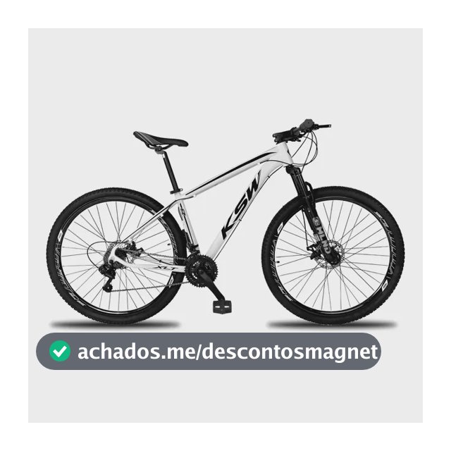 Bicicleta Aro 29 Ksw 24 V Shimano Freio Hidraulico/trava/k7