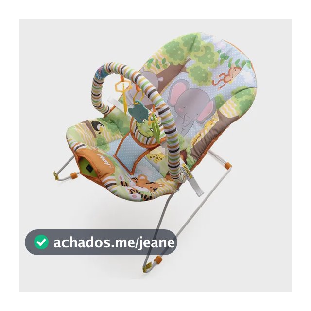 Cadeira de Descanso Vibratória e Musical Protek - Floresta