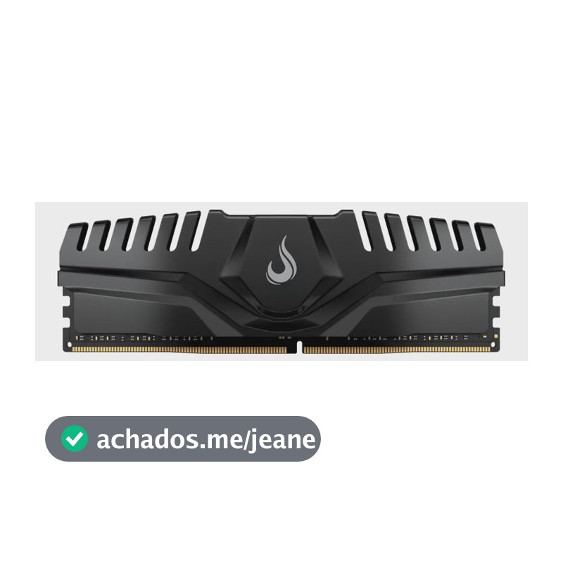Memória Rise Mode Z 8gb 3200mhz Ddr4 Cl16 Preto Rmd48g-3200z