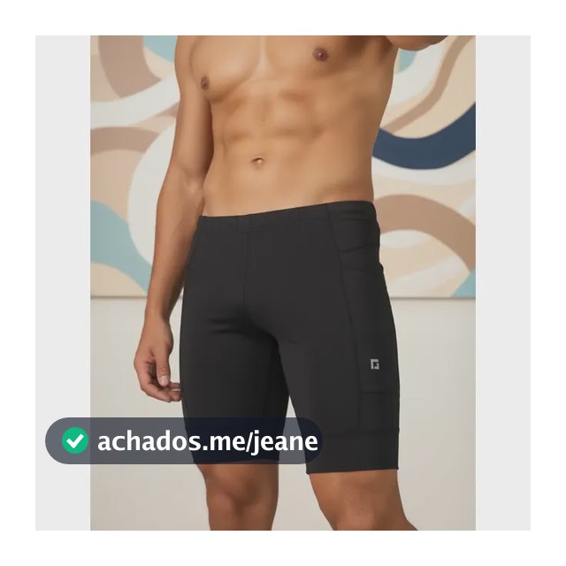 Shorts  Compressão De Corrida Masculino C/ Bolsos Promoção