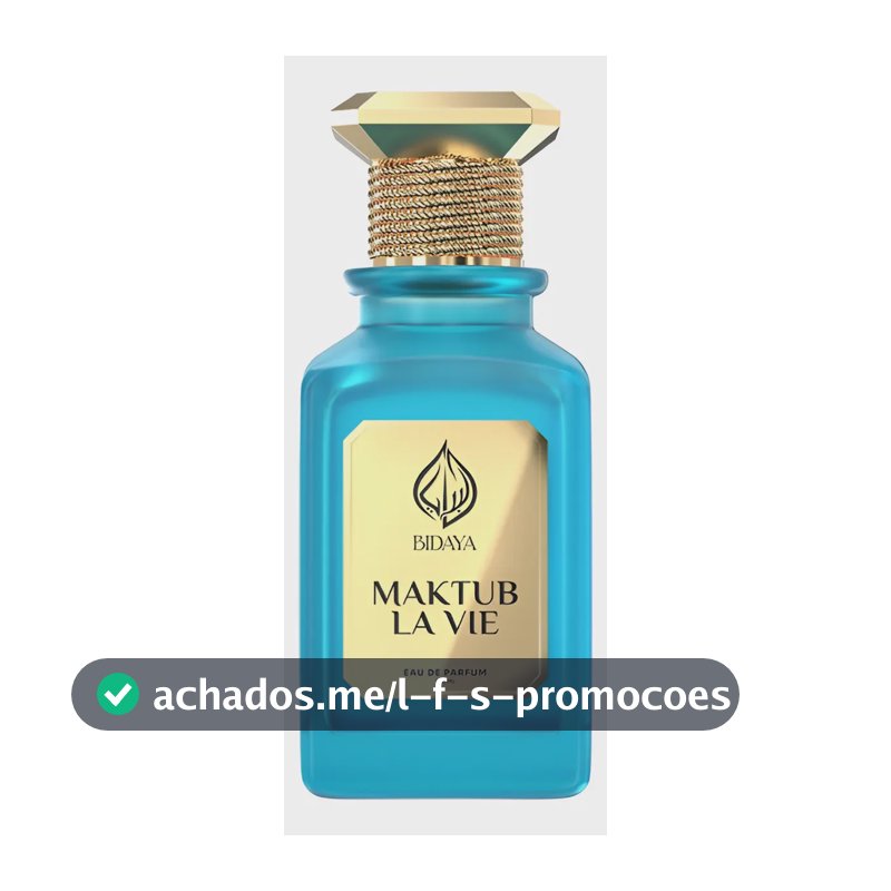Perfume Árabe Maktub La Vie Bidaya Eau De Parfum 100ml Unisex