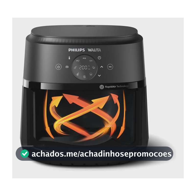 Fritadeira Airfryer Digital Série 2000 Xl Na239/00 Preto