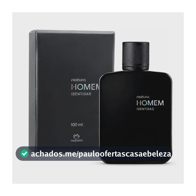 Deo Parfum Natura Homem Identidad 100ml