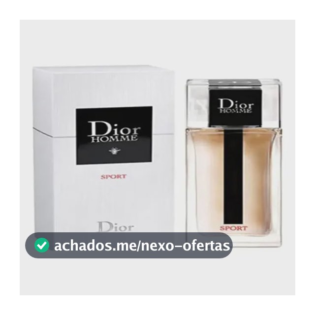 Perfume Dior Homme Sport Eau De Toilette 75ml Para Homens