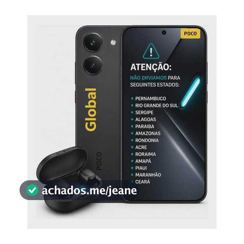 Xiaomi Poco X8 Pro 256gb 8gb Ram Dual Sim Global + Nf+brinde Preto