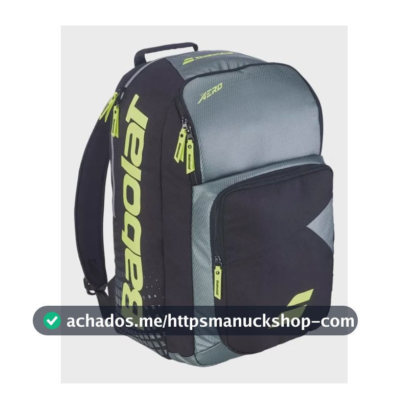 Mochila Babolat Pure Aero 2026 + Preto/amarelo
