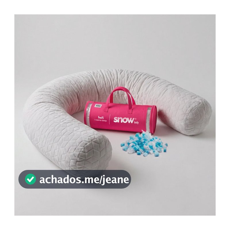 Snow® Body - I Wanna Sleep - Travesseiro De Corpo